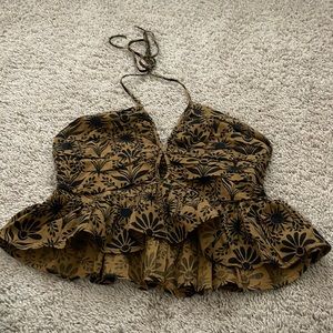 *SOLD*NWOT Free People Halter Top